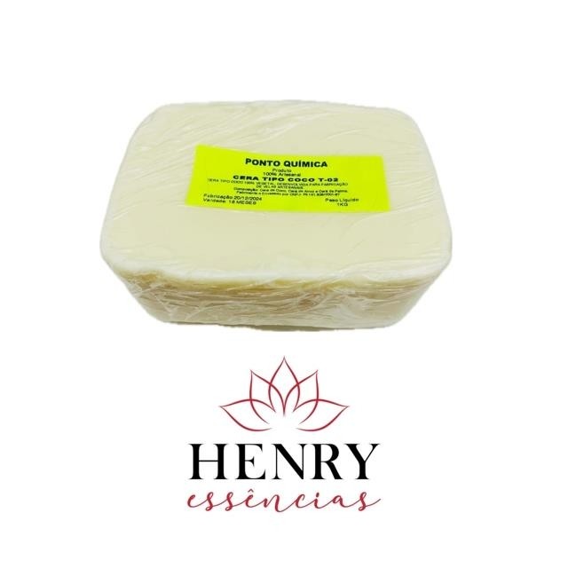 MAT CERA DE COCO P/VELA 1 KG PONTO QUIMICA - PC