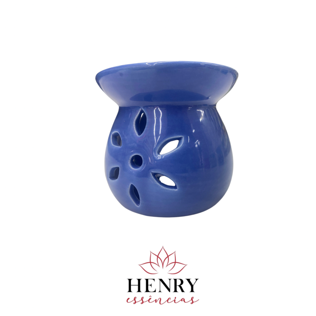 AROMATIZADOR CERAMICA AZUL MARINHO 6 CM