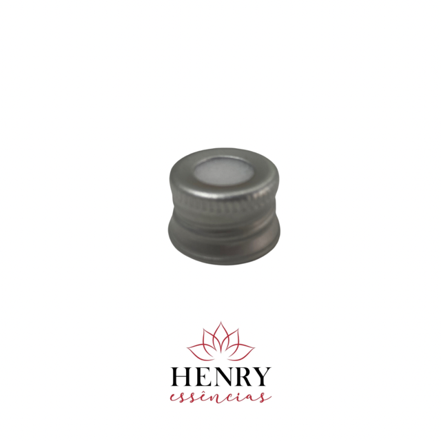 PACOTE COM 100 TAMPAS  ALUMINIO PRATA R 18 - UND