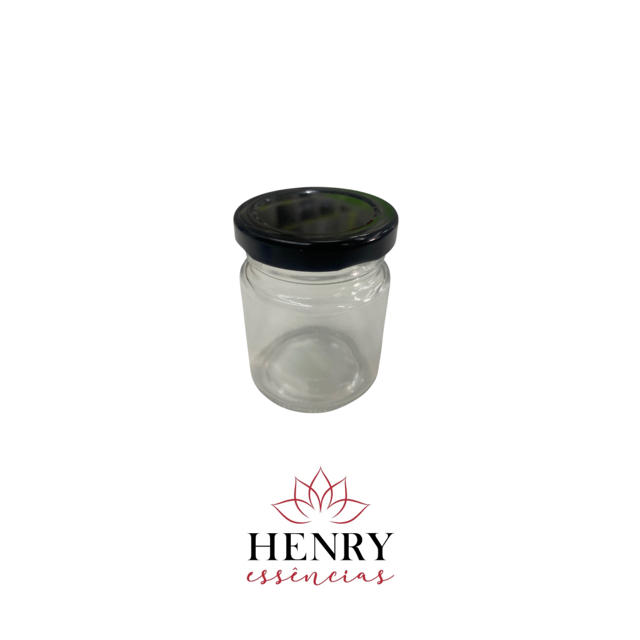 Pote Sais 75 ml redondo com tampa de metal