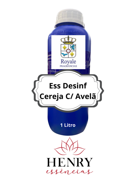 Essência HS Cereja com Avelã Desinfetante 1 litro