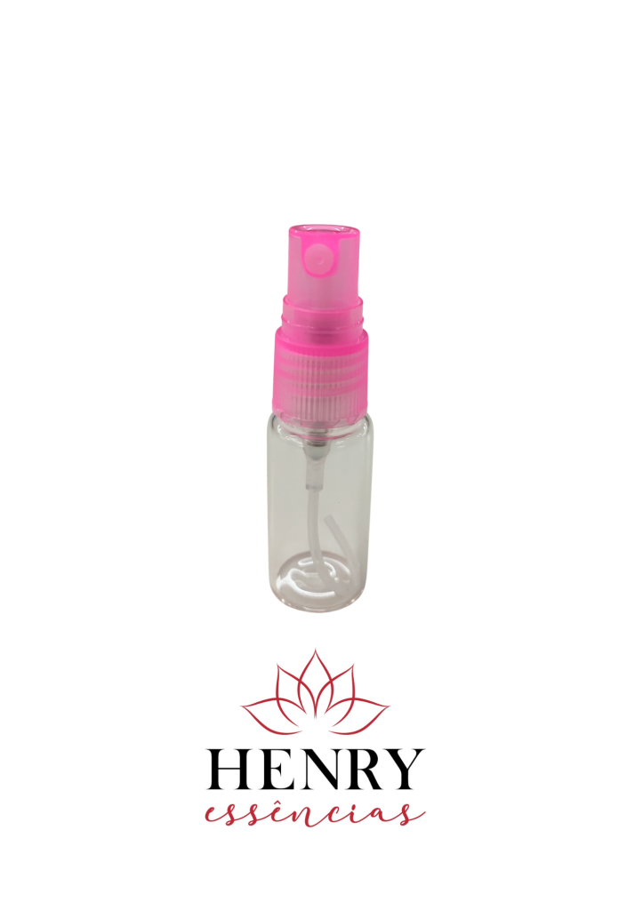 MINI PORTA PEREFUMES 5 ML PORTATIL ROSA