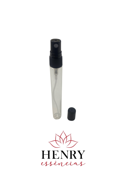 10 FRASCOS 10ML CILINDRICO COM VALVULA SPRAY