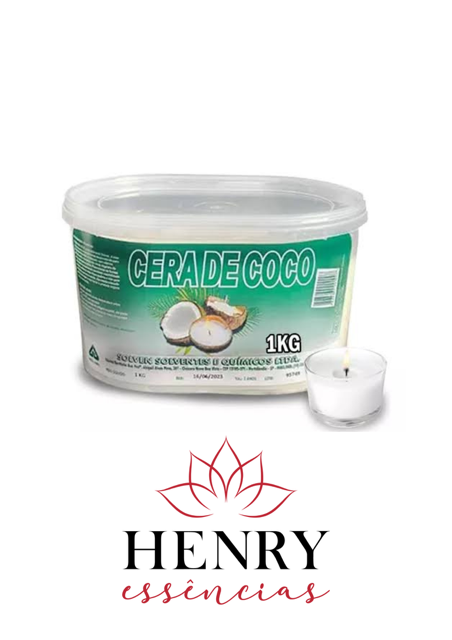 Cera de Coco Para Vela - 1 KG