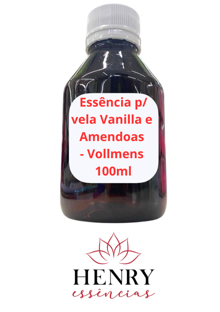 Ess P/ Vela Vanilla e Amêndoas - 50ml