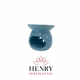 AROMATIZADOR CERAMICA AZUL 6 CM