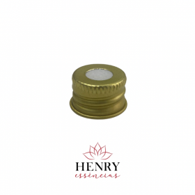 PC COM 100 TAMPAS  DE ALUMINIO DOURADA - R18