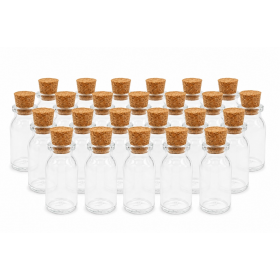 50 FRASCOS PENICILINA CASQ 10ML GORDINHO  COM ROLHA