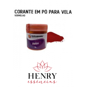 Corante em Pó 7g - Vermelho