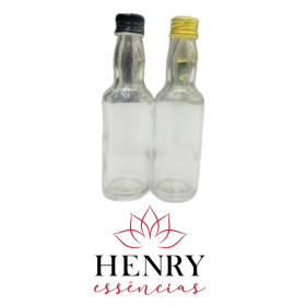 FRASCOS GARRAFINHA 60ML  COM TAMPA DE ROSCA - UND